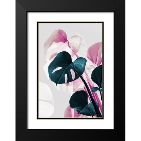 Monstera Creative 12 Black Modern Wood Framed Art Print with Double Matting by 1x Studio III