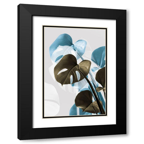 Monstera Creative 13 Black Modern Wood Framed Art Print with Double Matting by 1x Studio III