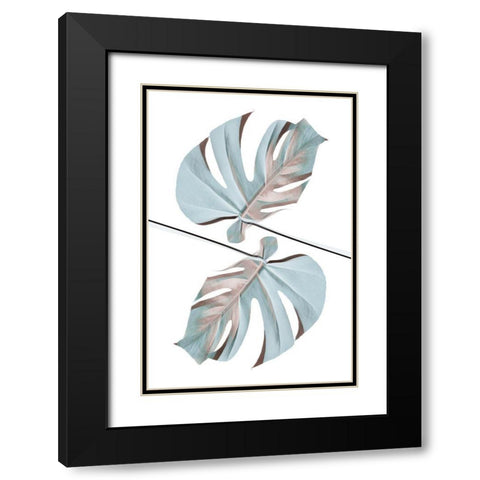 Ying Yang 04 Black Modern Wood Framed Art Print with Double Matting by 1x Studio III