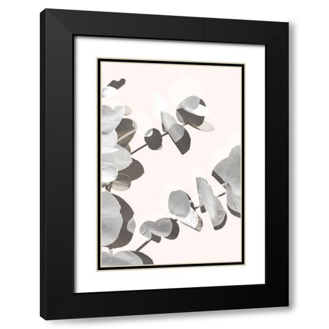 Eucalyptus Creative 14 Black Modern Wood Framed Art Print with Double Matting by 1x Studio III