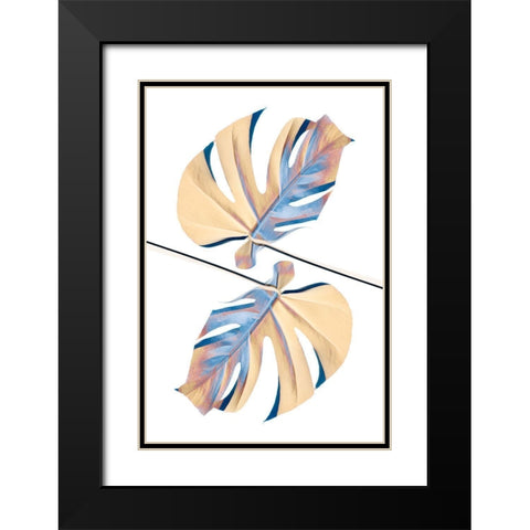 Ying Yang 07 Black Modern Wood Framed Art Print with Double Matting by 1x Studio III