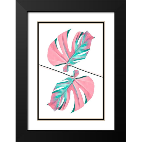 Ying Yang 06 Black Modern Wood Framed Art Print with Double Matting by 1x Studio III