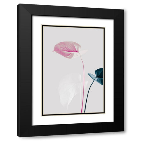 Monstera Creative 24 Black Modern Wood Framed Art Print with Double Matting by 1x Studio III