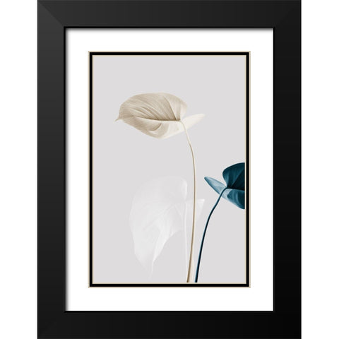 Monstera Creative 22 Black Modern Wood Framed Art Print with Double Matting by 1x Studio III