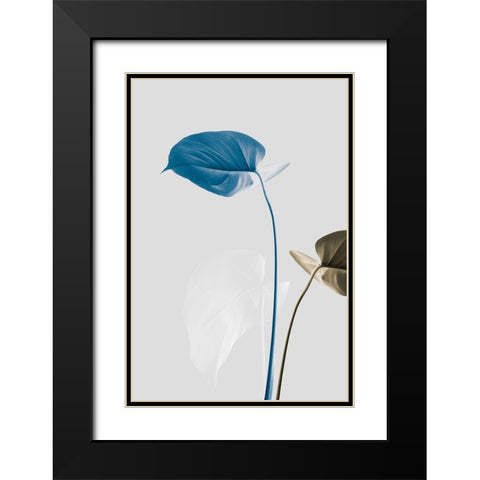 Monstera Creative 19 Black Modern Wood Framed Art Print with Double Matting by 1x Studio III