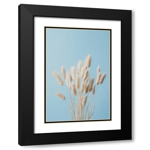 Bunny Grass No 3 Black Modern Wood Framed Art Print with Double Matting by 1x Studio III