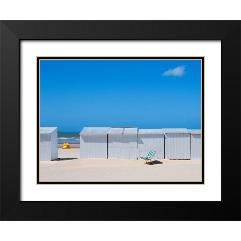 Untitled Black Modern Wood Framed Art Print with Double Matting by Della Latta, Massimo