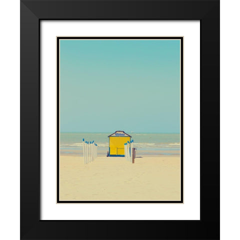 Untitled Black Modern Wood Framed Art Print with Double Matting by Della Latta, Massimo