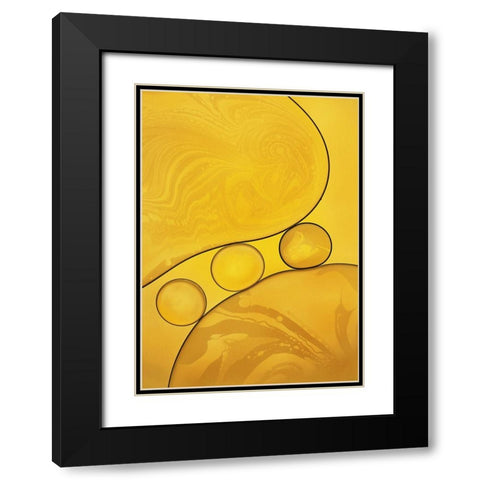 Untitled Black Modern Wood Framed Art Print with Double Matting by Swidan, Hazem