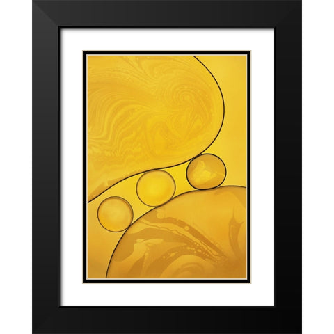 Untitled Black Modern Wood Framed Art Print with Double Matting by Swidan, Hazem