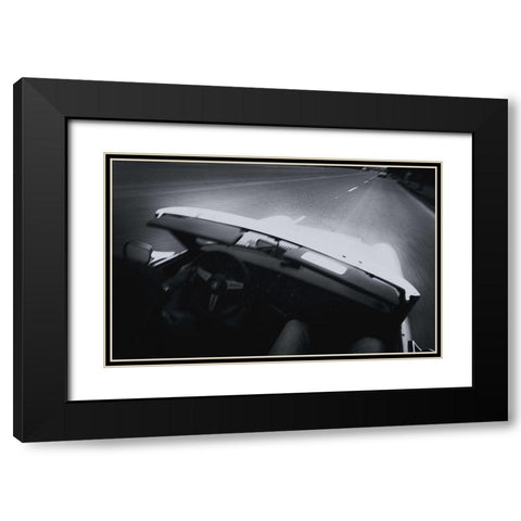 Chasing Rain Black Modern Wood Framed Art Print with Double Matting by Mccleave, Thomas