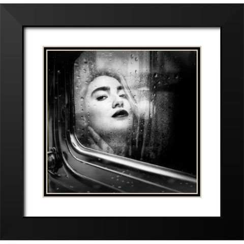 On Tour Black Modern Wood Framed Art Print with Double Matting by Punyet Miro, Carles