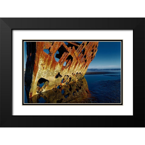 Death Still Waits Black Modern Wood Framed Art Print with Double Matting by Mccleave, Thomas