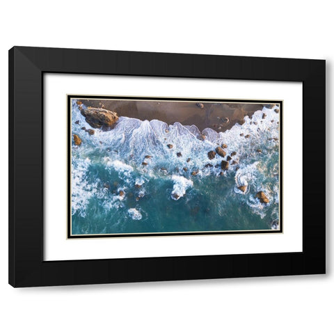 Before The Storm Black Modern Wood Framed Art Print with Double Matting by Mitamura, Takeshi