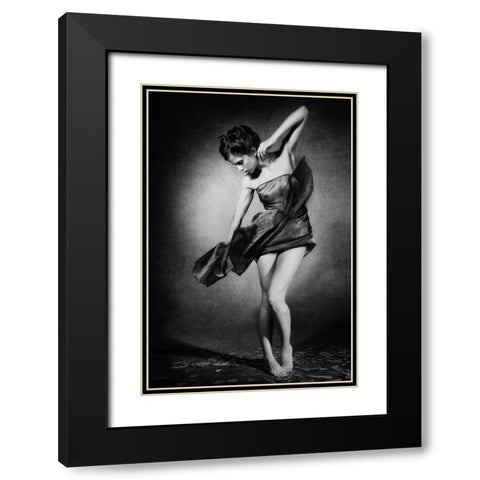 My Prerogative...Ii Black Modern Wood Framed Art Print with Double Matting by miriana