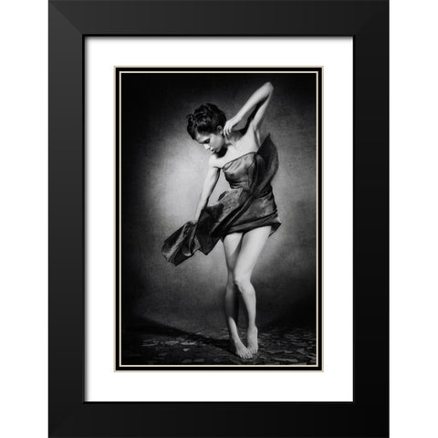 My Prerogative...Ii Black Modern Wood Framed Art Print with Double Matting by miriana