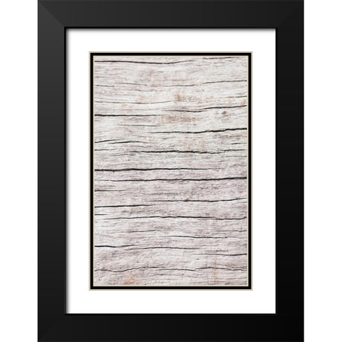 Wood close up Black Modern Wood Framed Art Print with Double Matting by 1x Studio III