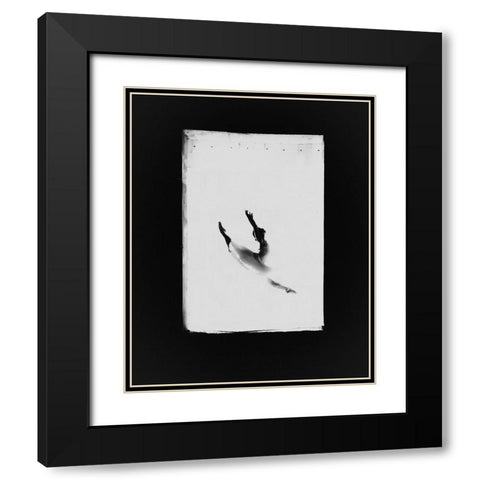By The Way Black Modern Wood Framed Art Print with Double Matting by Jemric, Tomislav-Jeffrey