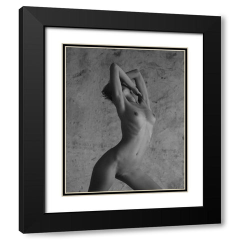 Untitled Black Modern Wood Framed Art Print with Double Matting by Pereverzov, Alexander