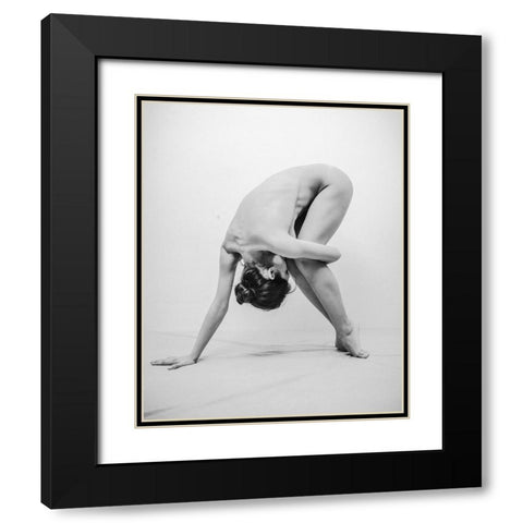 Untitled Black Modern Wood Framed Art Print with Double Matting by Pereverzov, Alexander