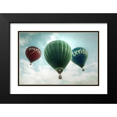 Full Colour Black Modern Wood Framed Art Print with Double Matting by Huybrighs, Marc