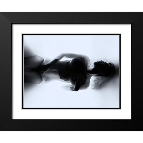 Prime Black Modern Wood Framed Art Print with Double Matting by Borovskikh, Denis