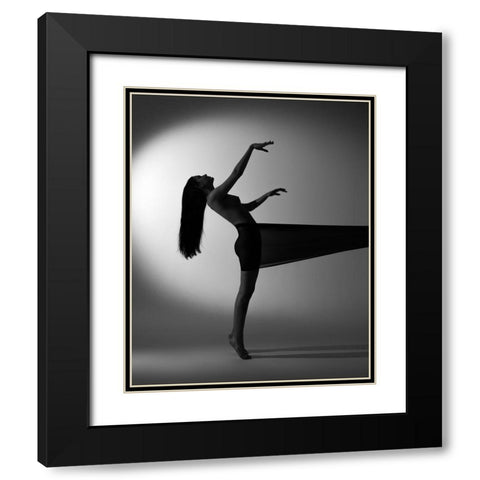 Untitled Black Modern Wood Framed Art Print with Double Matting by Trishchenkov, Mikhail