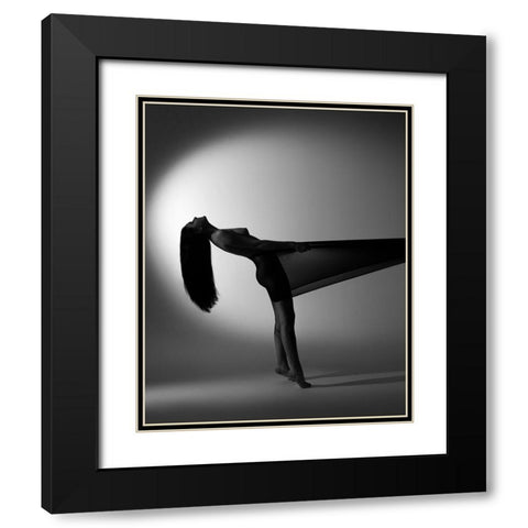 Untitled Black Modern Wood Framed Art Print with Double Matting by Trishchenkov, Mikhail
