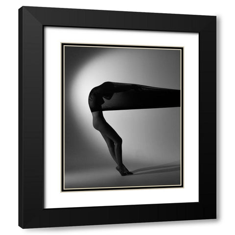 Untitled Black Modern Wood Framed Art Print with Double Matting by Trishchenkov, Mikhail