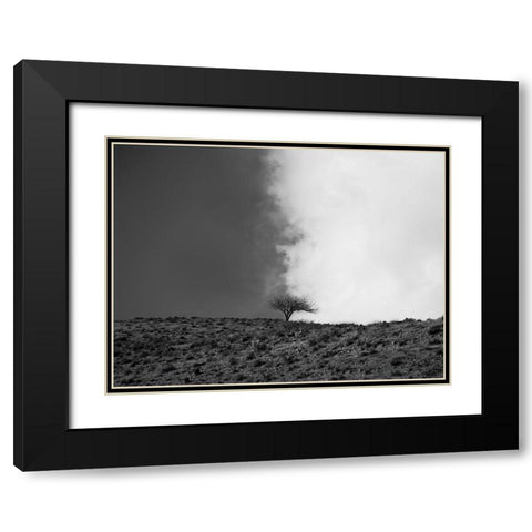 The sky is mine Black Modern Wood Framed Art Print with Double Matting by Noori, Saba