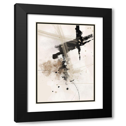 wild_words_002 Black Modern Wood Framed Art Print with Double Matting by 1x Studio II