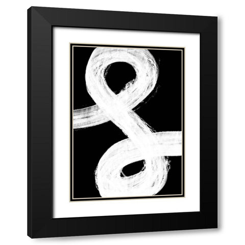 negatives_006_and Black Modern Wood Framed Art Print with Double Matting by 1x Studio II