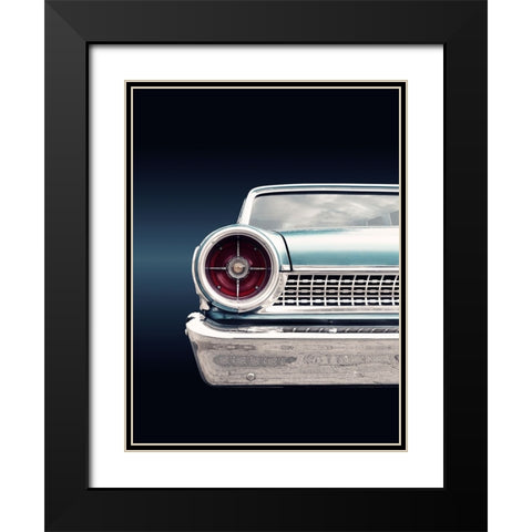 Us Classic Car 1963 Galaxie Black Modern Wood Framed Art Print with Double Matting by Gube, Beate