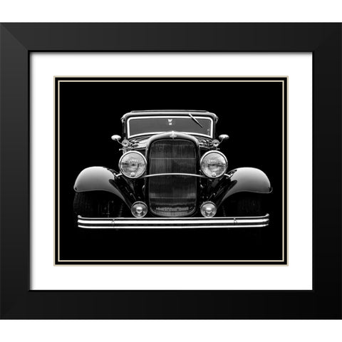 Ford. Black Modern Wood Framed Art Print with Double Matting by Londal, Leif