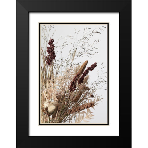 Dried_001 Black Modern Wood Framed Art Print with Double Matting by 1x Studio III