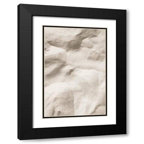 Beach_001 Black Modern Wood Framed Art Print with Double Matting by 1x Studio III