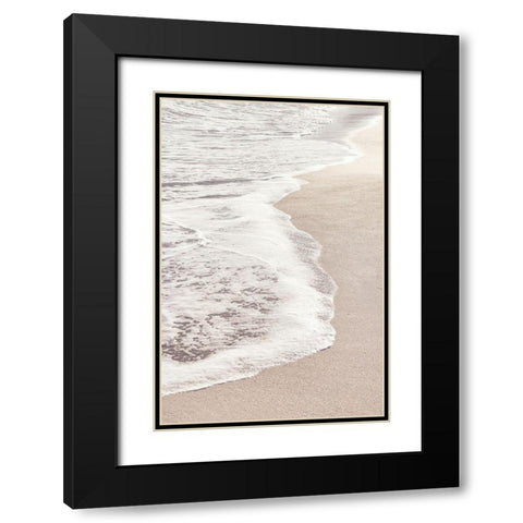 Beach_006 Black Modern Wood Framed Art Print with Double Matting by 1x Studio III