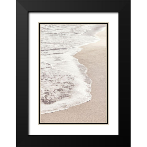 Beach_006 Black Modern Wood Framed Art Print with Double Matting by 1x Studio III