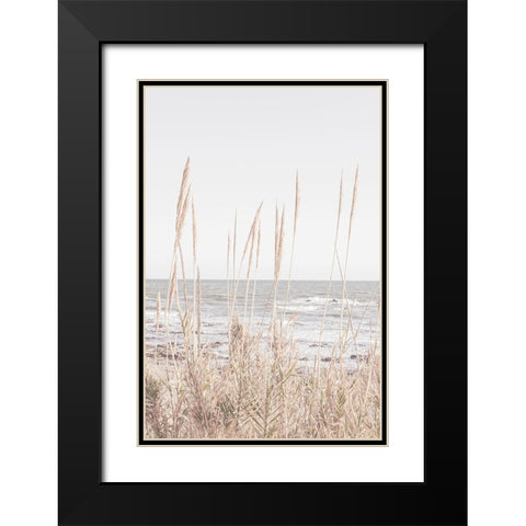 Beach_Vass_001 Black Modern Wood Framed Art Print with Double Matting by 1x Studio III
