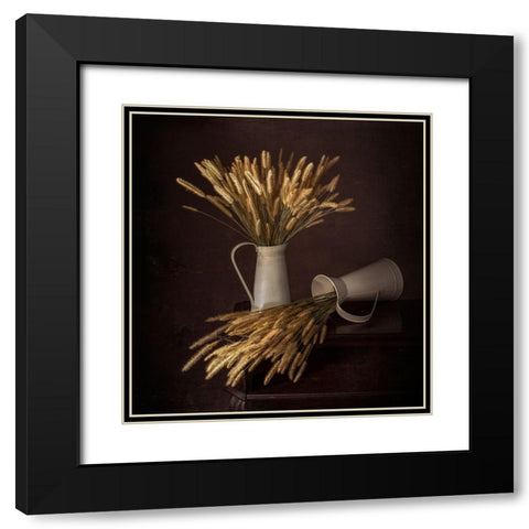 Solitary Black Modern Wood Framed Art Print with Double Matting by Perfoncio, Margareth
