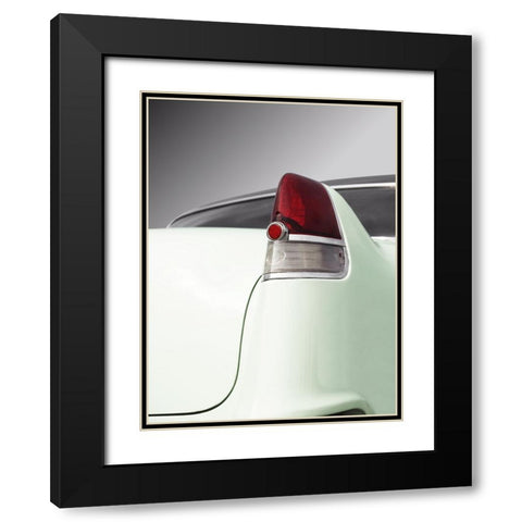 Us Classic Car 1955 Series 62 Coupe Black Modern Wood Framed Art Print with Double Matting by Gube, Beate