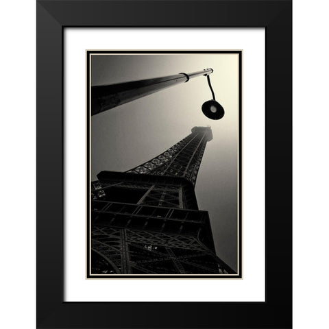 Adversaries Black Modern Wood Framed Art Print with Double Matting by Kravanja, Jure