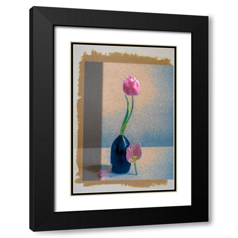 A Study in Contrast Black Modern Wood Framed Art Print with Double Matting by Ni, Birdie