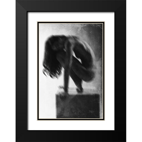 Model 0 Black Modern Wood Framed Art Print with Double Matting by Franchini, Roberto