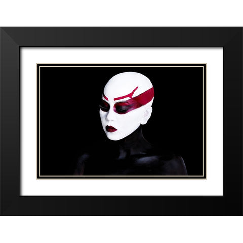 ASAJJ VENTRESS r Black Modern Wood Framed Art Print with Double Matting by Gumma, Srikanth