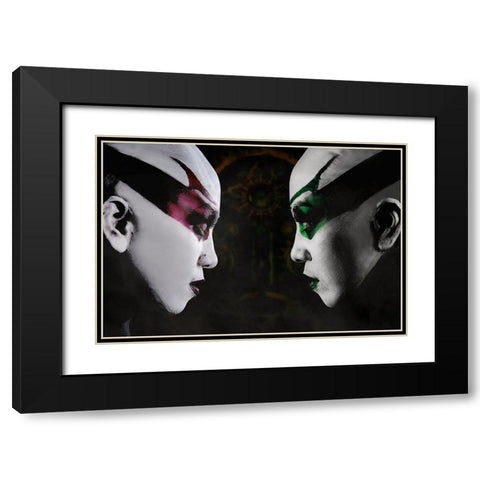 ASAJJ VENTRESS d Black Modern Wood Framed Art Print with Double Matting by Gumma, Srikanth