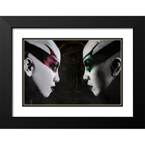 ASAJJ VENTRESS d Black Modern Wood Framed Art Print with Double Matting by Gumma, Srikanth