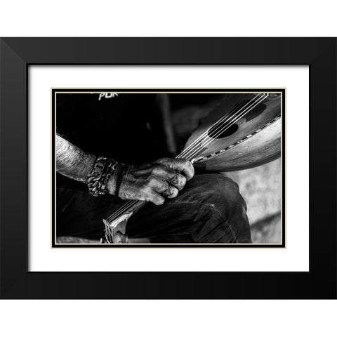 Tu Maosica Black Modern Wood Framed Art Print with Double Matting by PacodlaCorte