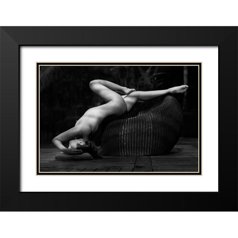 Minh-Ly, Noosa 2018 Black Modern Wood Framed Art Print with Double Matting by Fritz, Ray