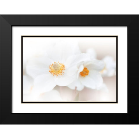 Her Name Is Love...Iii Black Modern Wood Framed Art Print with Double Matting by Nan, Juliana